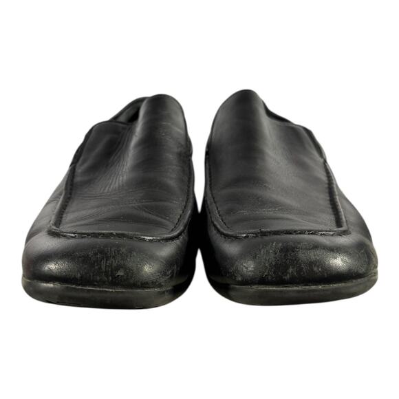 Camper Alicante Black Leather Slip-On Shoes 44 EU / US 10.5 Men's Loafers - Picture 2 of 8